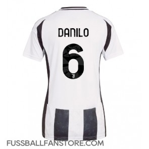 Juventus Danilo Luiz #6 Replik Heimtrikot Damen 2024-25 Kurzarm